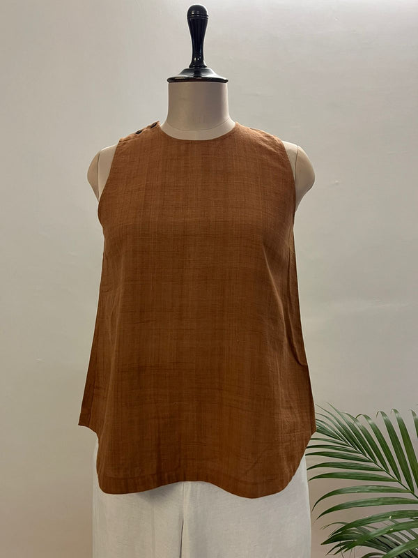 Brown Short Top