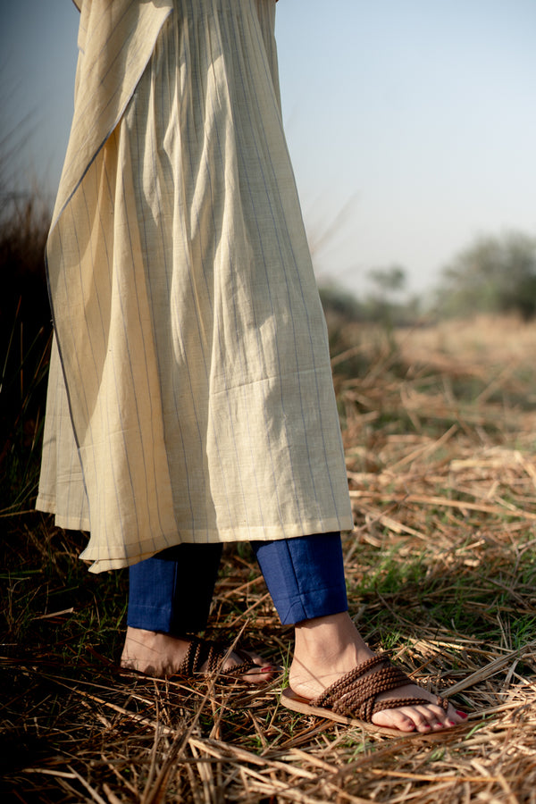 BLUE COTTON PANT